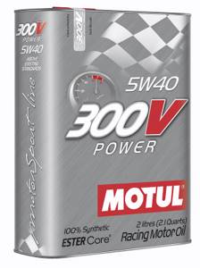 MOTUL 300V 5w40 Power 2л. 100% синтетика Ester Core, масло моторное